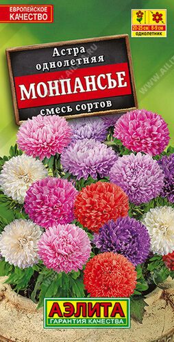 Астра Монпансье, смесь горшечная 