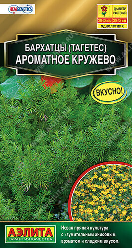 Бархатцы (тагетес) прям. Ароматное кружево 